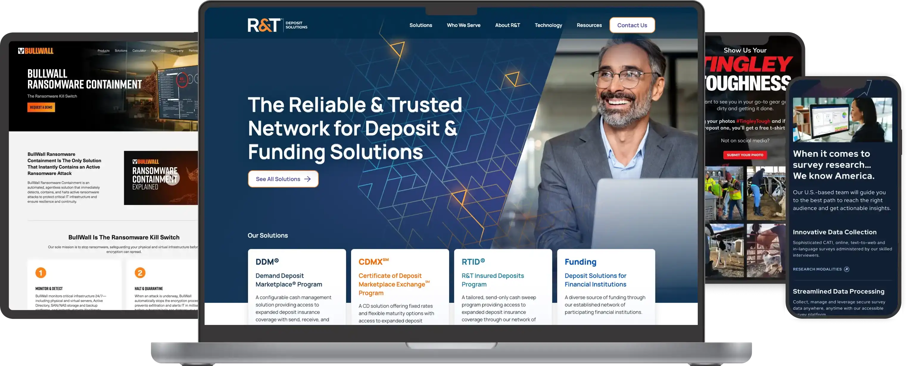 Services Web Design Screens Intro
